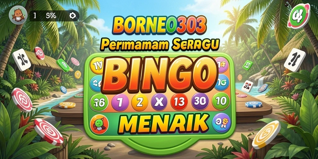 Screenshot gameplay Bingo yang menarik dan seru dari BORNEO303.