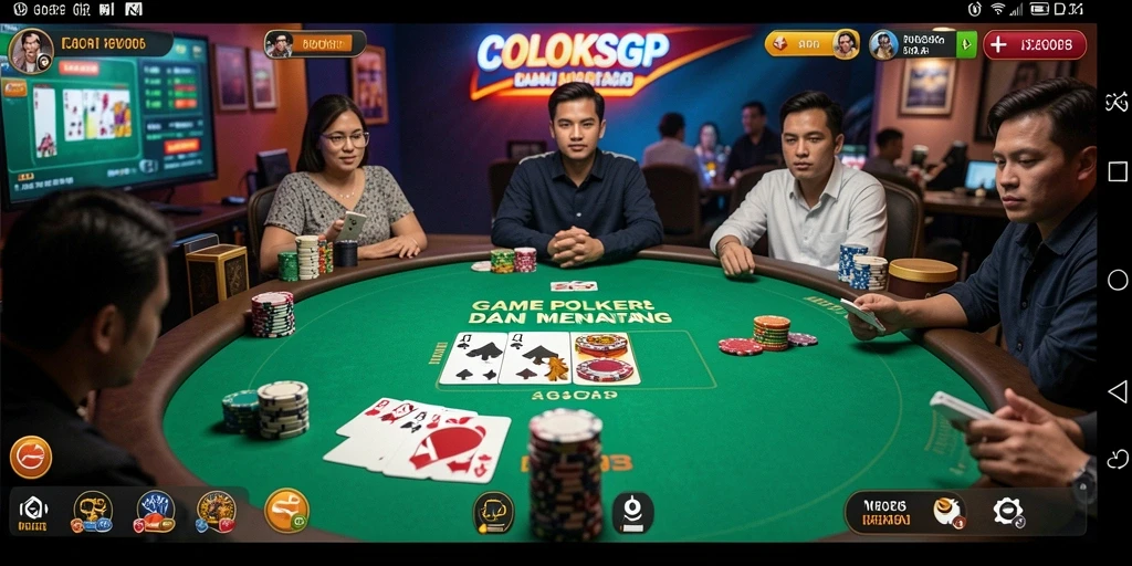 Tampilan gameplay COLOKSGP yang menarik dan menantang.