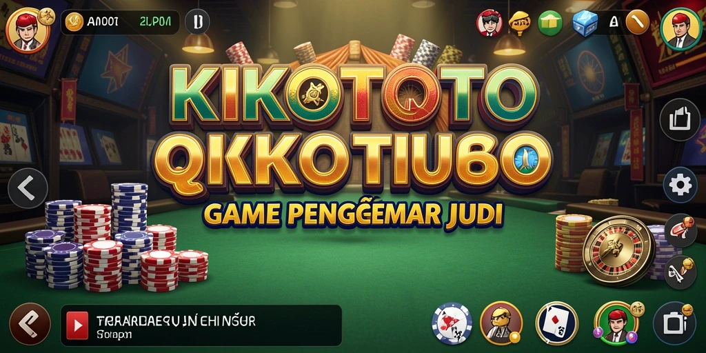 Tampilan menarik dari gameplay KIKOTOTO saat bermain QiuQiu.