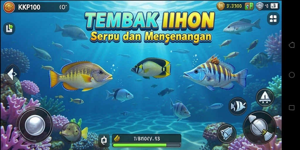 Tangkapan ikan besar dalam gameplay seru KPK100.