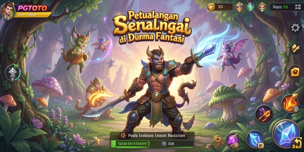 Screenshot PGTOTO menampilkan aksi petualangan yang mendebarkan.